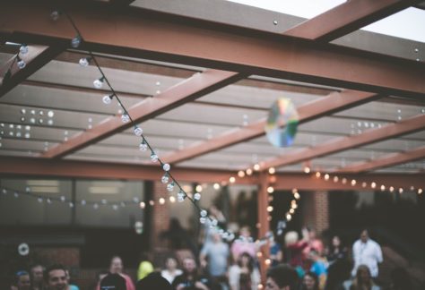 white string lights